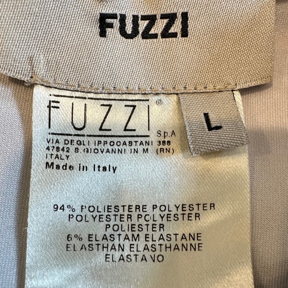 🌺FUZZI Made in Italy - Dress -floral print Black Red Orange 3/4 Sleeves💥🌺 - Picture 6 of 8